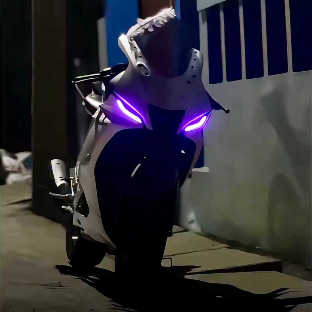 Yamaha R15 V4 Smart RGB DRL Light | Mobile App Controlled 140 runnign mods | Fully Waterproof