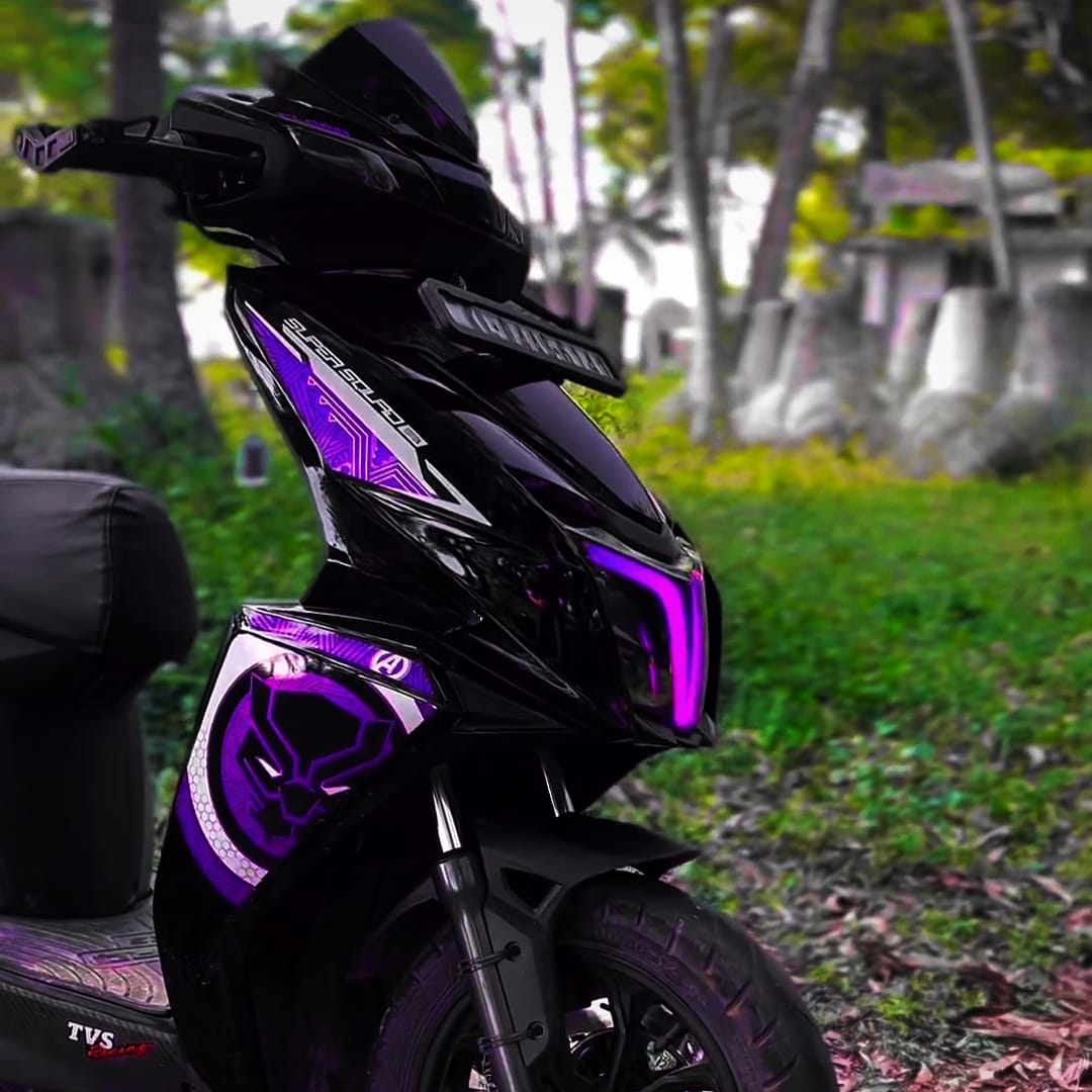 TVs Ntorq Smart Rgb Drl Light | Colour Changing Running Drl Light for Ntorq modification