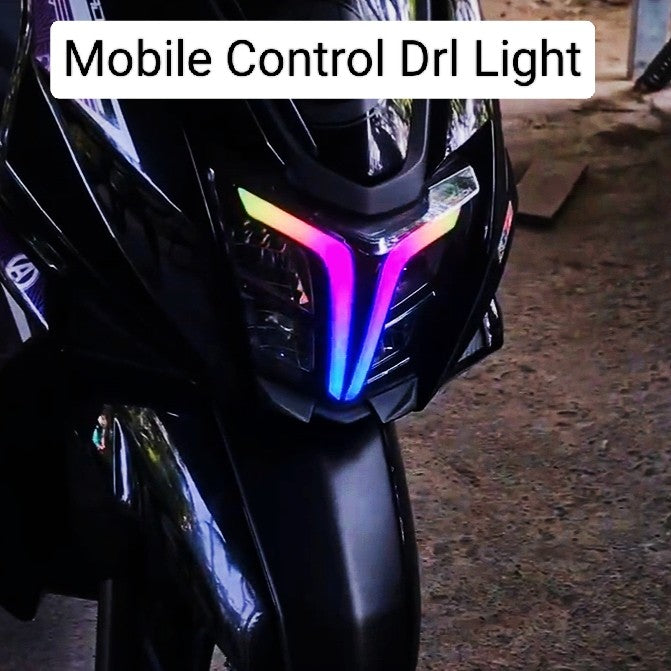 TVs Ntorq Smart Rgb Drl Light | Colour Changing Running Drl Light for Ntorq modification