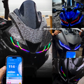 Yamaha R15 V3 Smart Bluetooth DRL Headlight Mod Kit – Multi-Colour Chasing & 140 Running Mods | Fully Waterproof